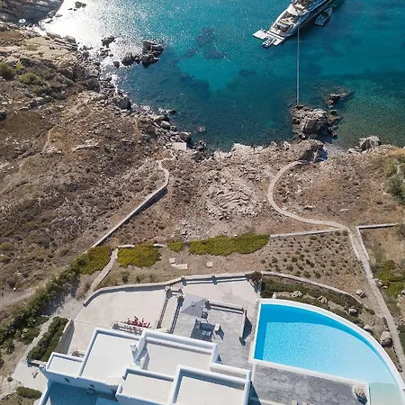ヴィラ Black Diamond Luxury Cassiope Mykonos *