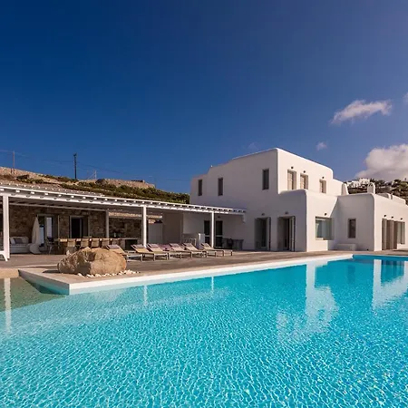 ヴィラ Black Diamond Luxury Cassiope Mykonos
