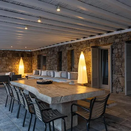 ヴィラ Black Diamond Luxury Cassiope Mykonos *